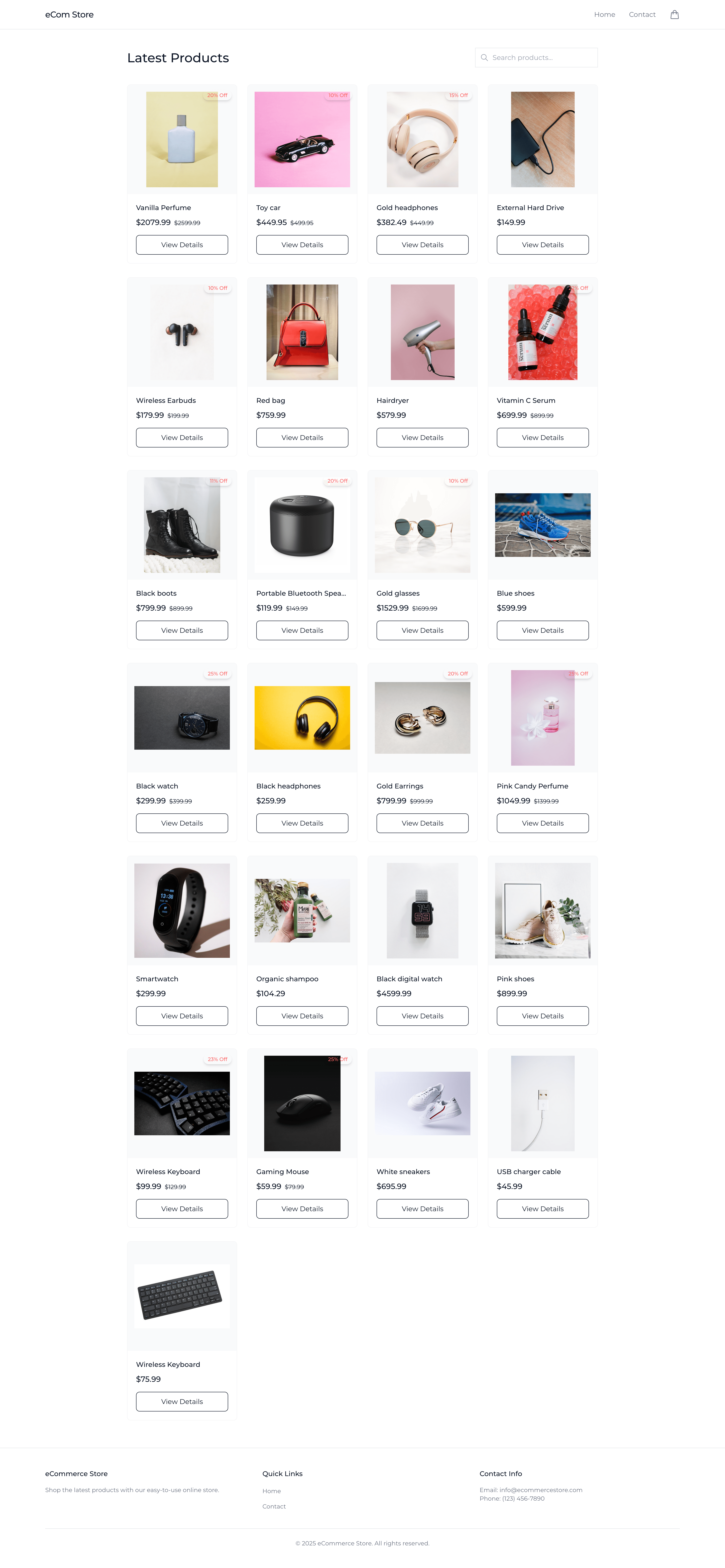 Ecom Store - Modern React e-commerce platform with TypeScript